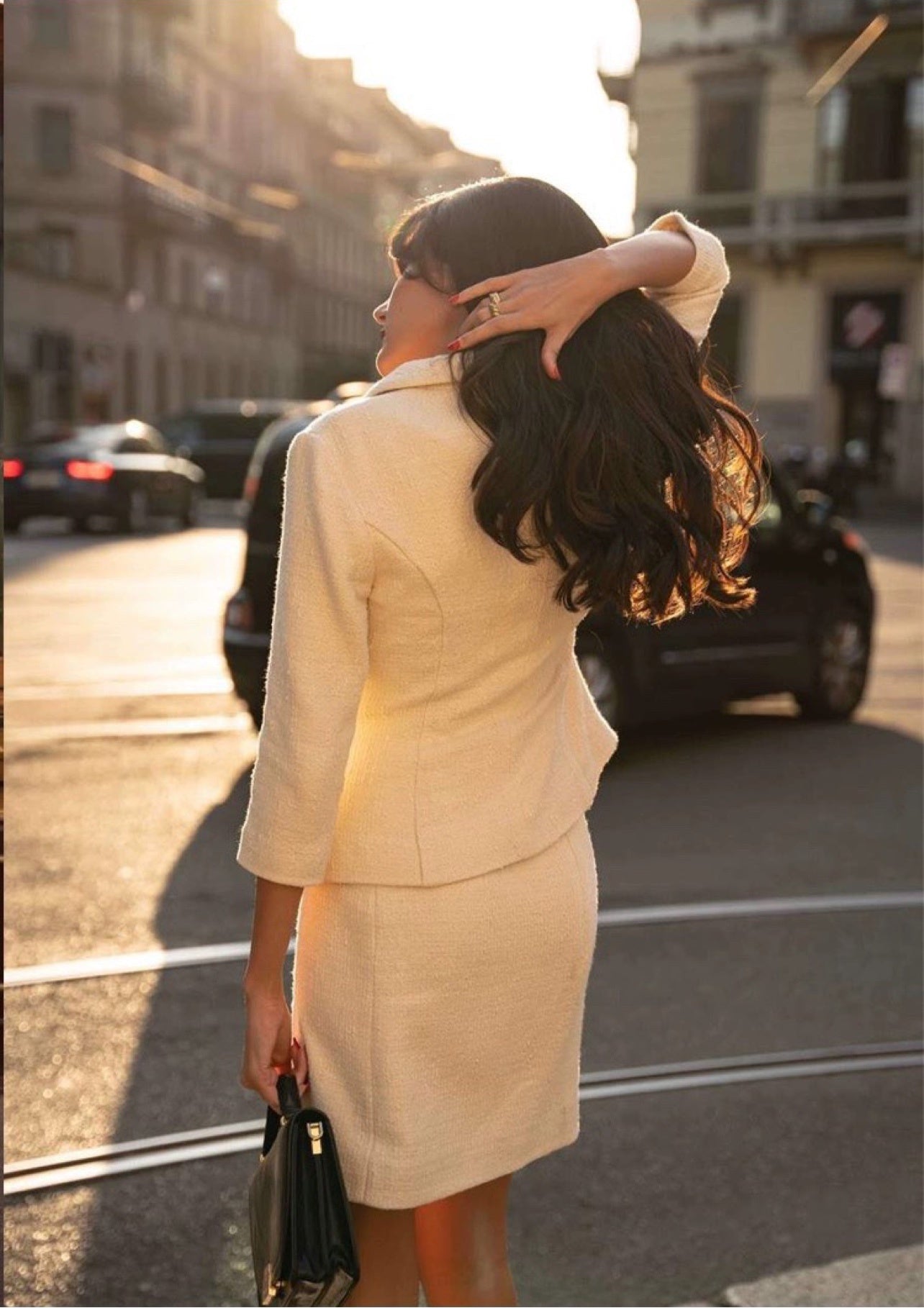 Suit Jacket Celebrity Skirt Professional Suit