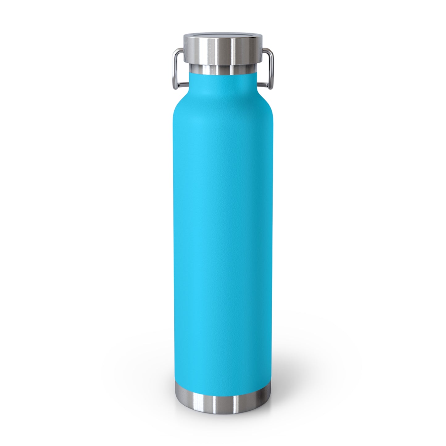 Copper Vacuum Insulated Bottle, 22oz with faith-based theme - Believe