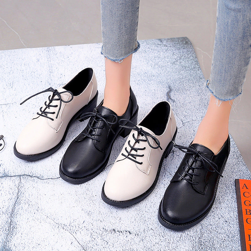 British Style Shoes For Women In Spring And Autumn