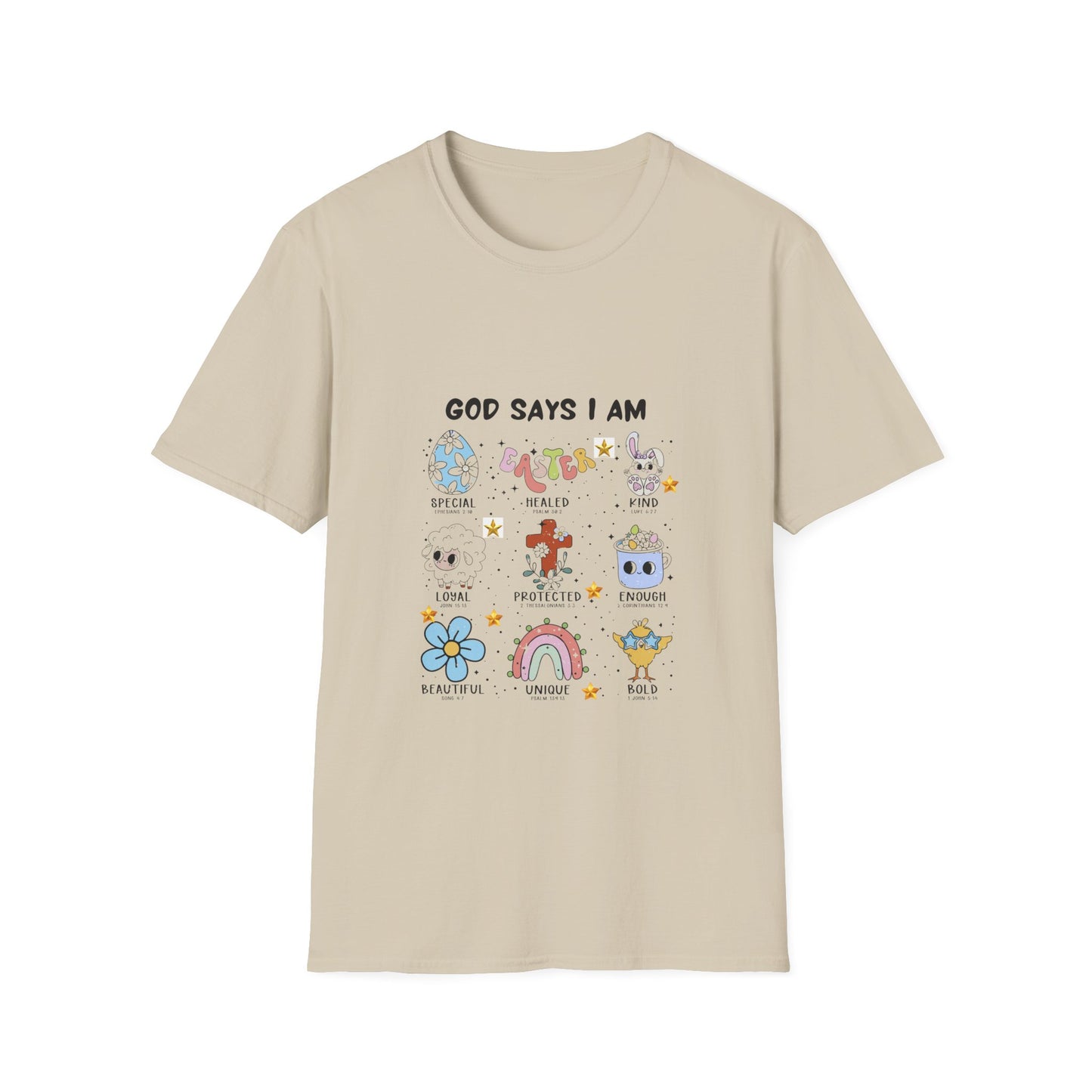 God's Promises Unisex T-Shirt, Christian Graphic Tee, Inspirational Shirt, Religious Apparel, Comfort Fit Top for Men and Women