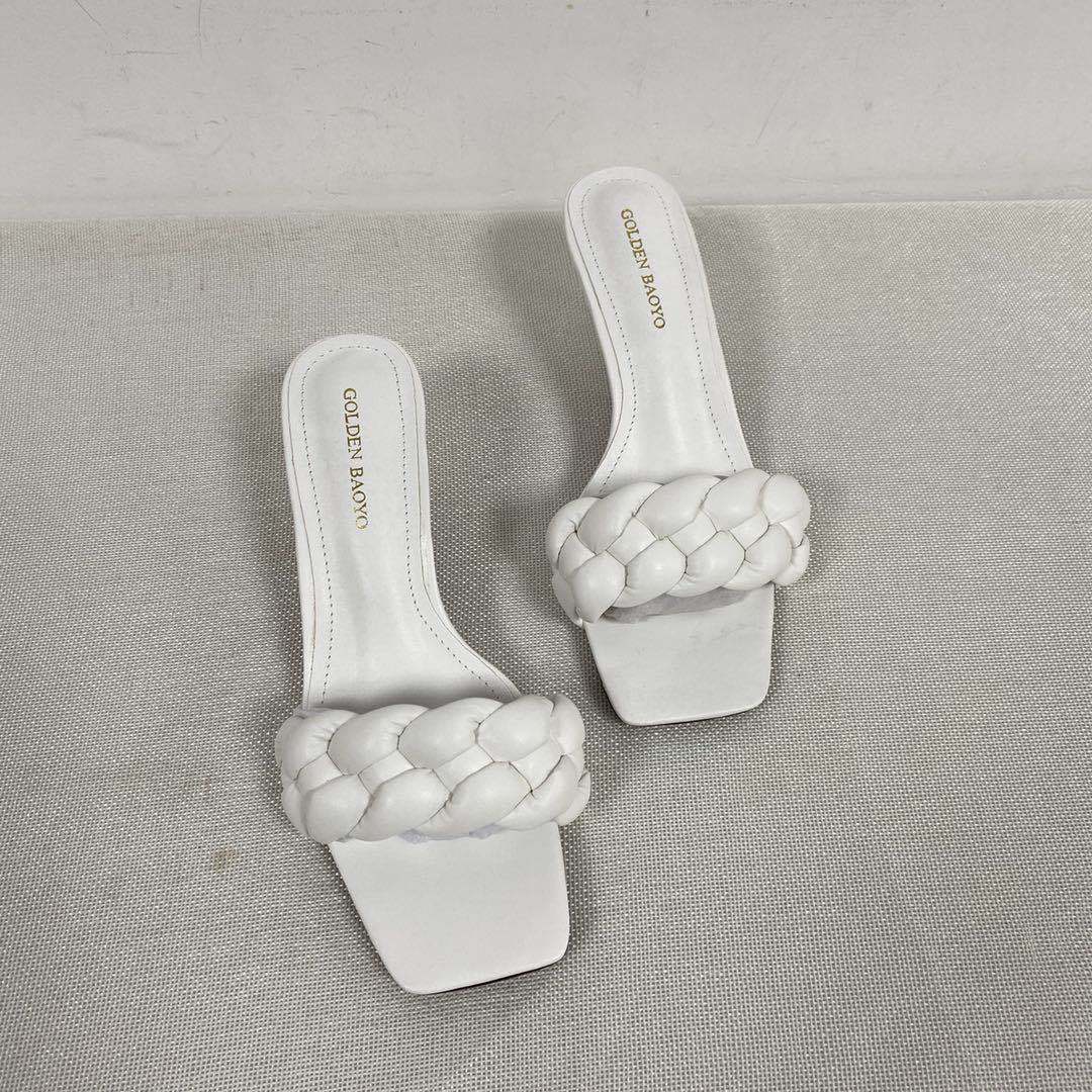 Simple And Comfortable Women'S One-Line Sandals