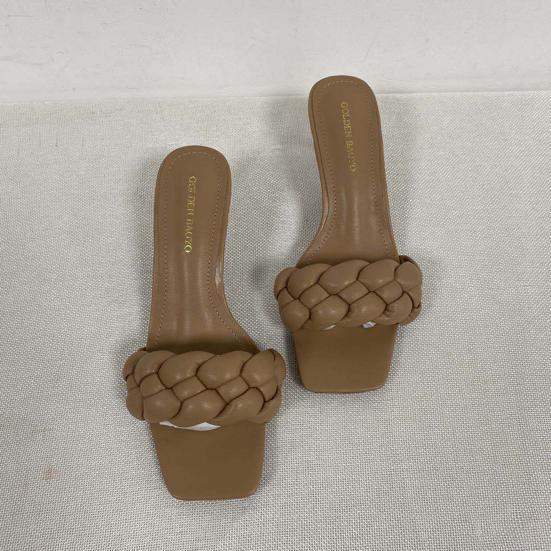 Simple And Comfortable Women'S One-Line Sandals