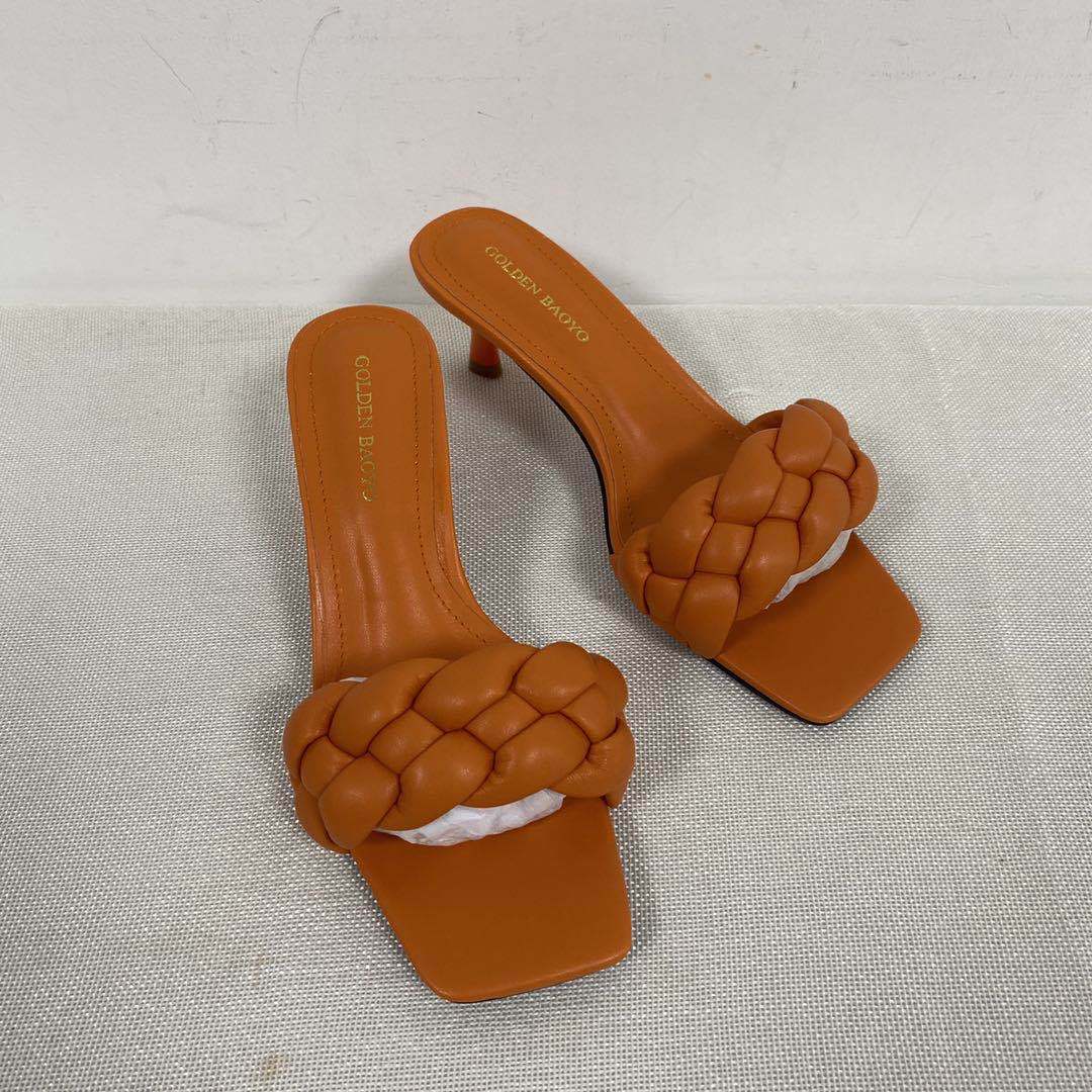 Simple And Comfortable Women'S One-Line Sandals