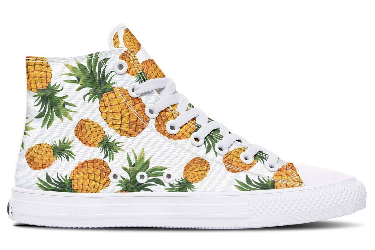 Men's And Women's Fashion Color Printing High-top Canvas Shoes