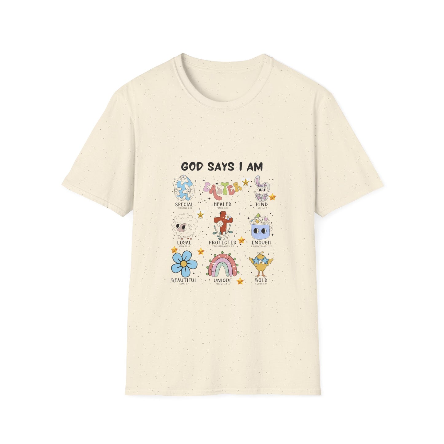 God's Promises Unisex T-Shirt, Christian Graphic Tee, Inspirational Shirt, Religious Apparel, Comfort Fit Top for Men and Women