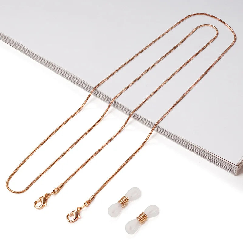 Sunglasses Masking Chains For Women Luxury Metal Chain Eyeglasses Chains Lanyard Glass New Fashion Jewelry Wholesale