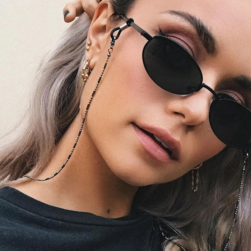 Sunglasses Masking Chains For Women Luxury Metal Chain Eyeglasses Chains Lanyard Glass New Fashion Jewelry Wholesale