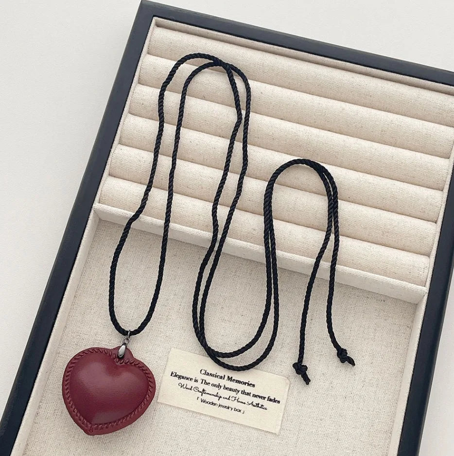 Neck Magnetic Multifunctional Leather Sunglasses Clip Necklace Women Outdoor Travel Portable Storage Hanging Rope Accessories