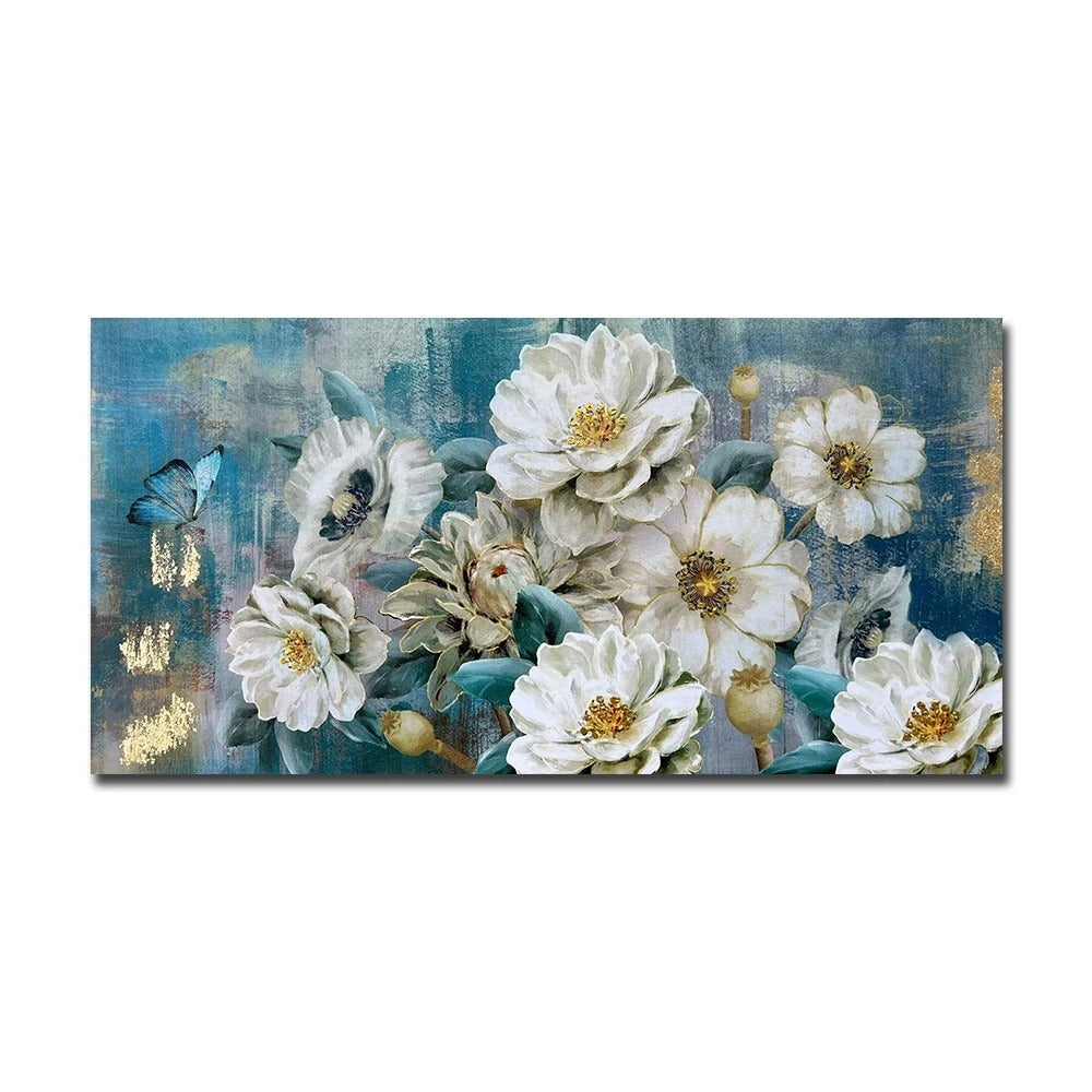 Flowers Canvas Wall Art Picture Room Decoration