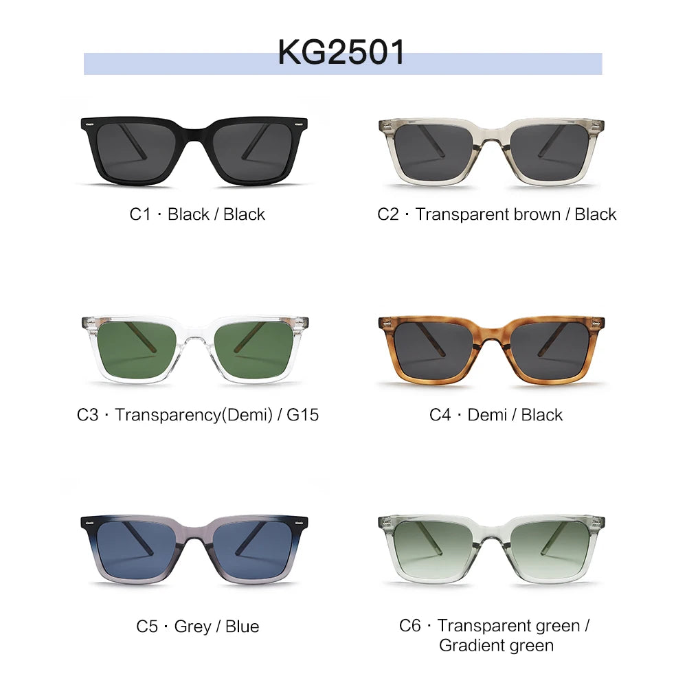New Polarized Sunglasses Men's and Women's High-end Face Shown Small CP Insert Leg Multicolor Frame Black Green
