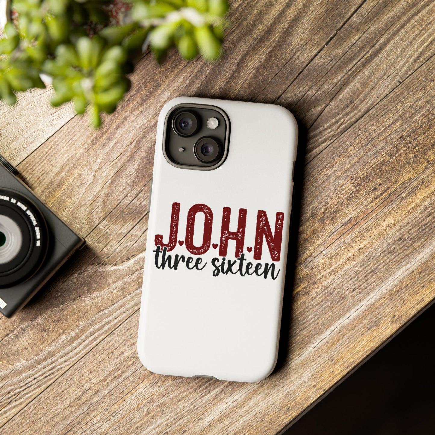 Phone Case, Christian iPhone Cover Inspirational Cell Phone Protector with Scripture