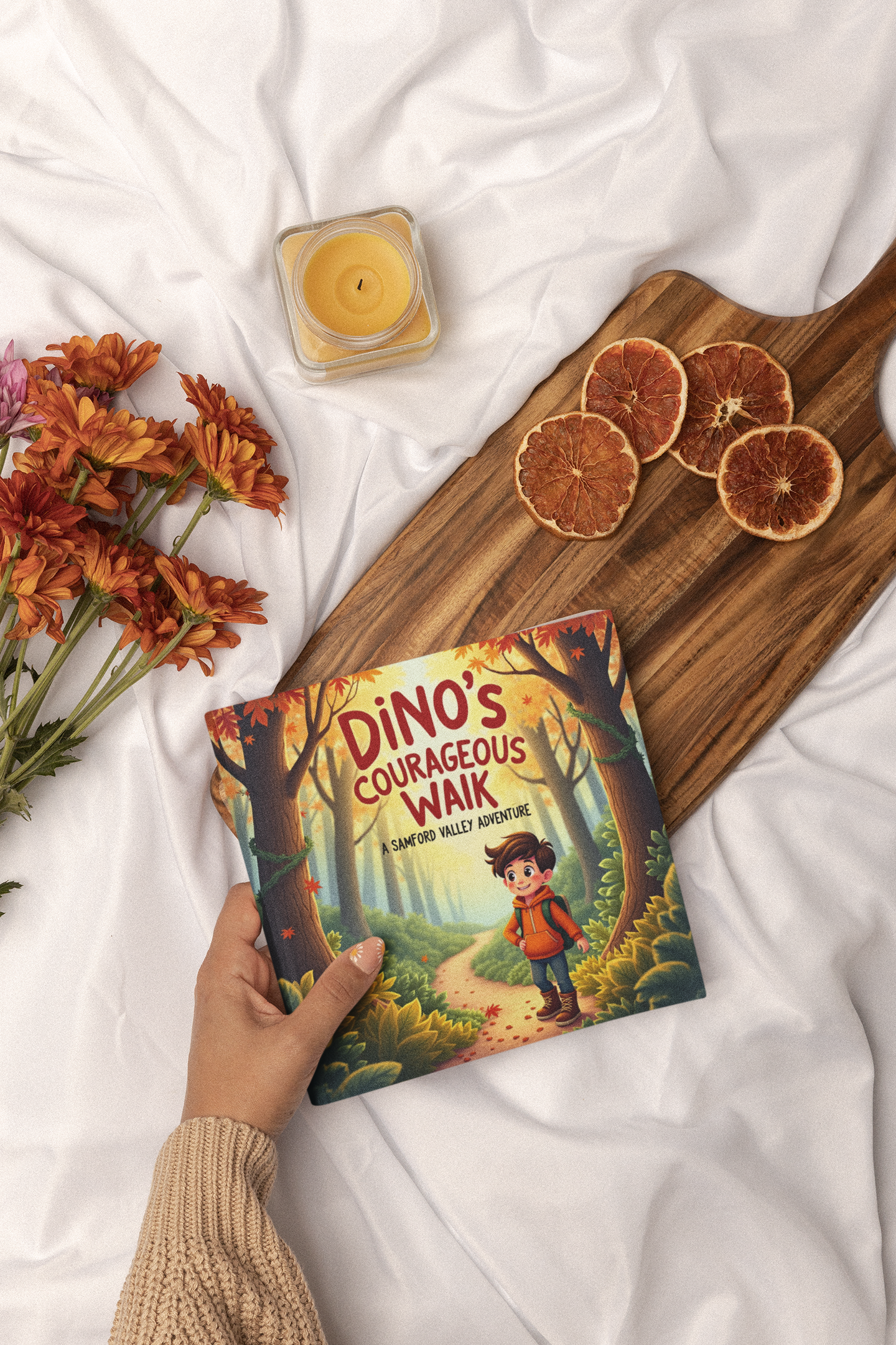 Dino's Courageous Walk: A Samford Valley Adventure: A Brave Boy’s Journey of Adventure, Safety, and Listening to His Parents - 52 pages of easy to read child-friendly picture book.