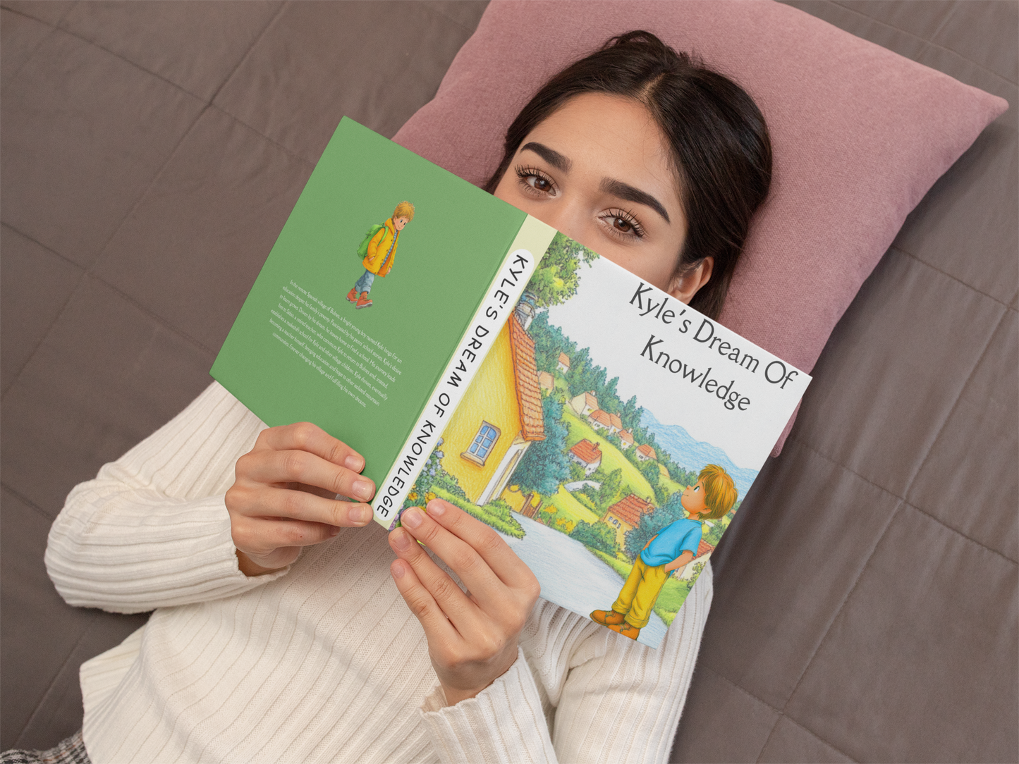 Kyle's Dream of Knowledge - Color Edition: Kyle's Journey from Dreamer to Teacher in the Spanish Mountains. 50 pages of child-friendly color picture stories for children of all ages.
