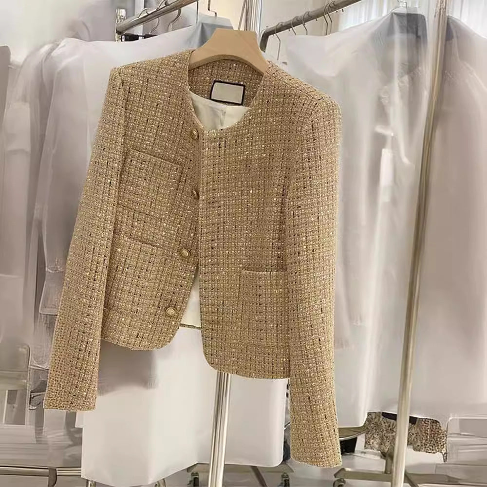 Classic Style Short Women's Coat