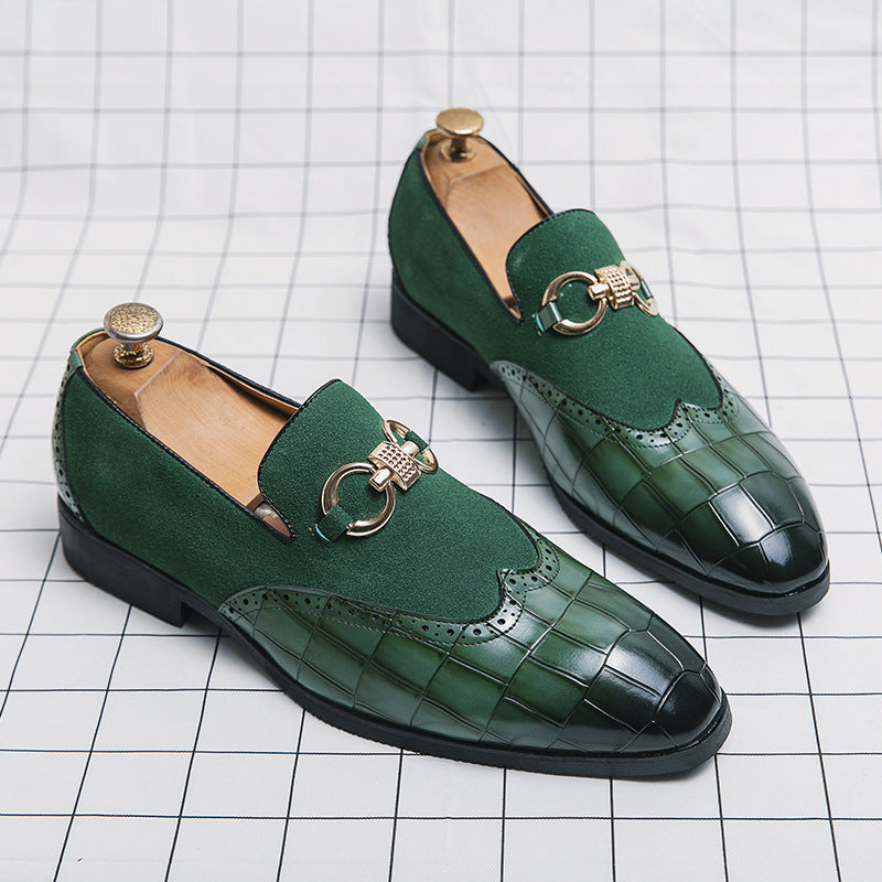 Size Business Fashion Leather Shoes British Casual Shoes