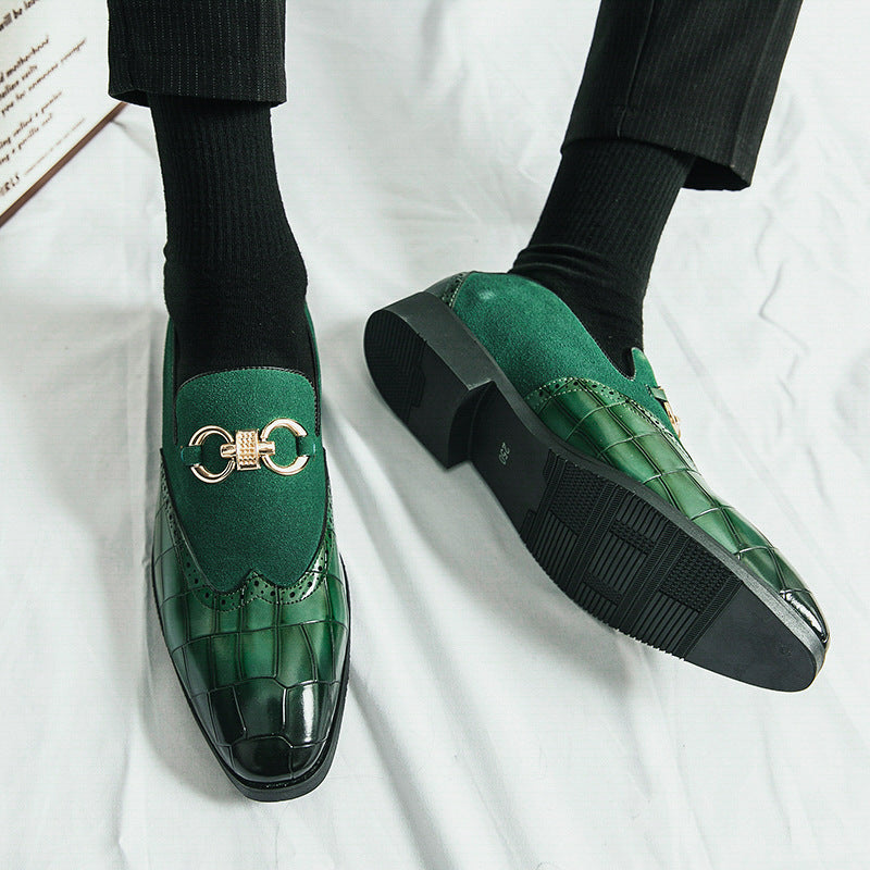 Size Business Fashion Leather Shoes British Casual Shoes