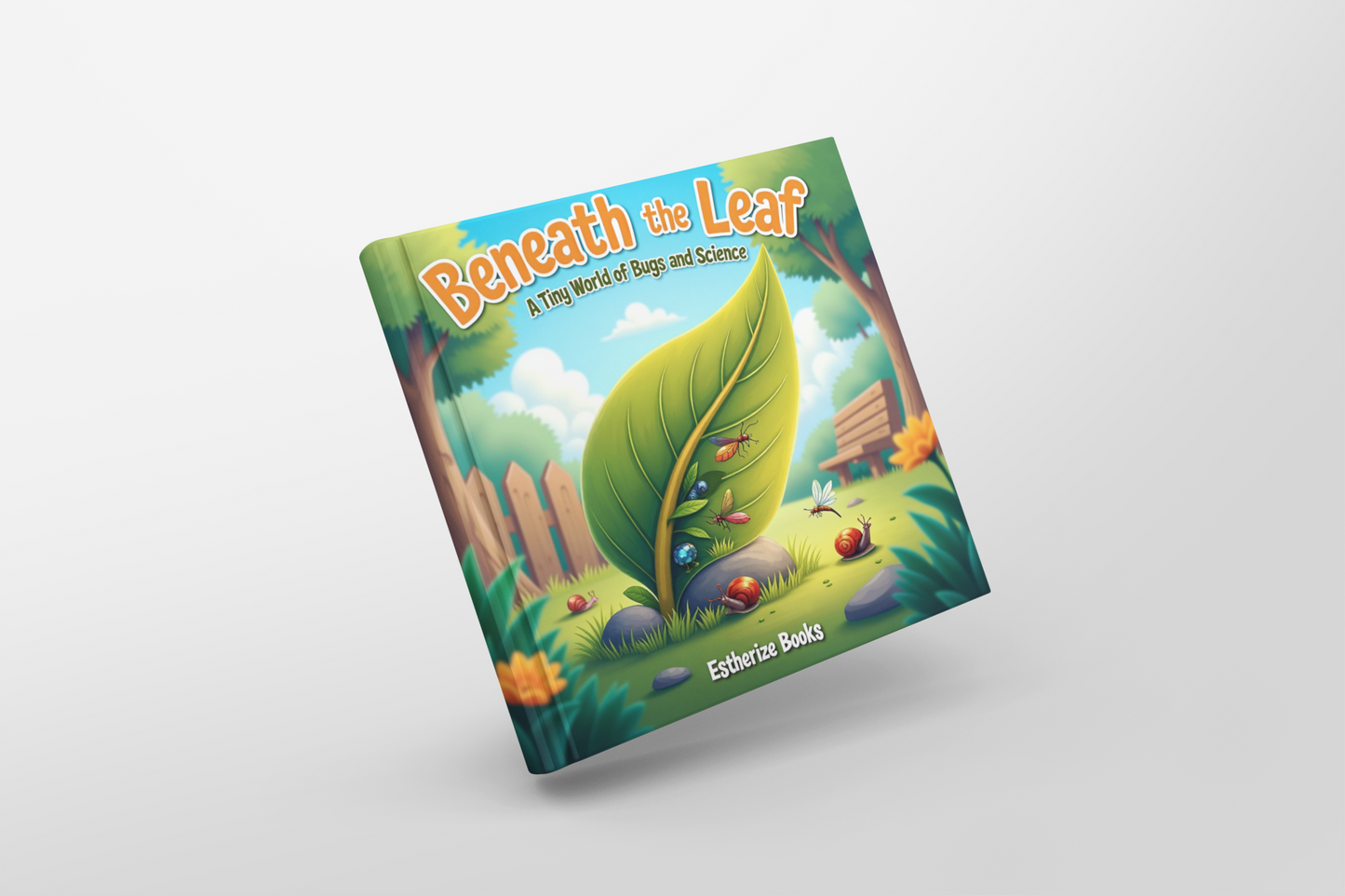 Beneath The Leaf - A Tiny World of Bugs and Science: Explore the Hidden World of Insects, Microhabitats, and Backyard Science in this 50 page picture ... homeschoolers, and STEM-based early learners.