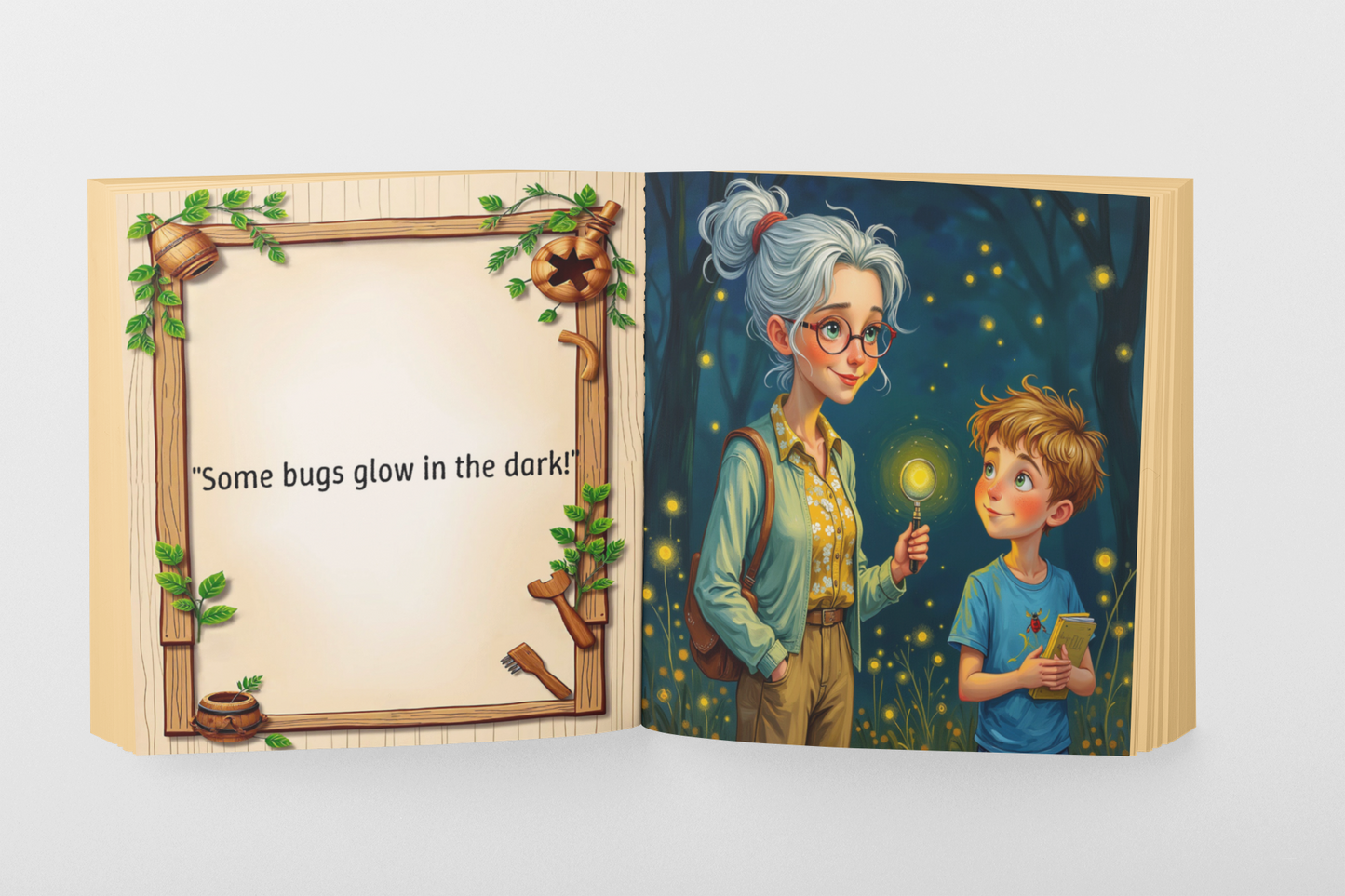 Beneath The Leaf - A Tiny World of Bugs and Science: Explore the Hidden World of Insects, Microhabitats, and Backyard Science in this 50 page picture ... homeschoolers, and STEM-based early learners.