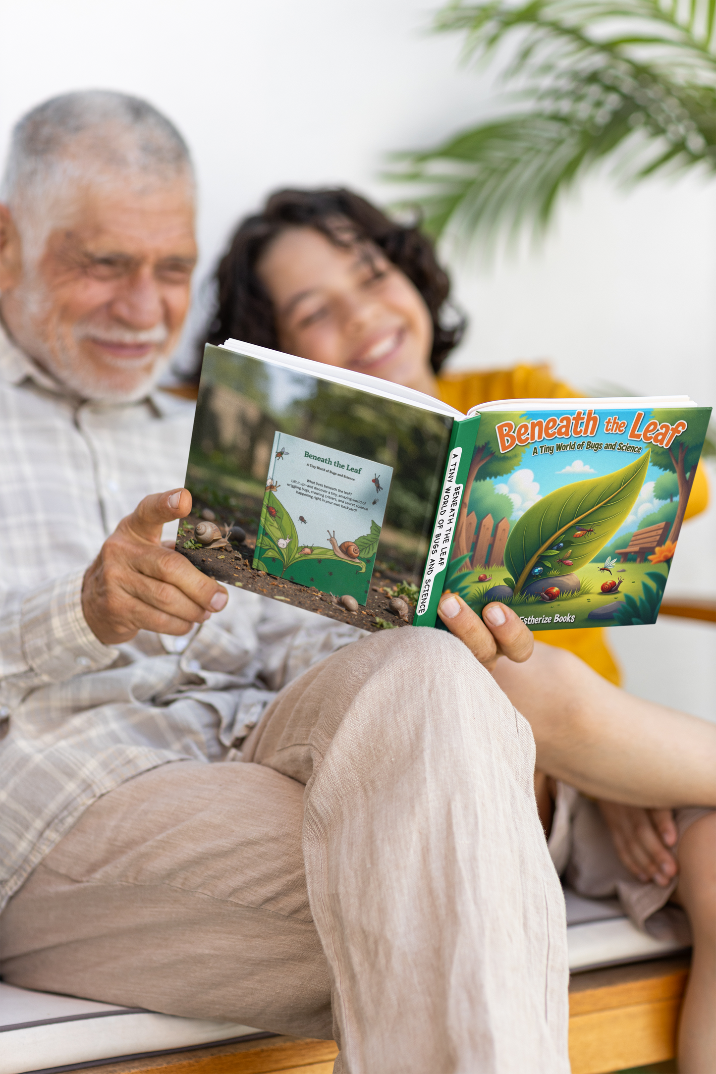 Beneath The Leaf - A Tiny World of Bugs and Science: Explore the Hidden World of Insects, Microhabitats, and Backyard Science in this 50 page picture ... homeschoolers, and STEM-based early learners.
