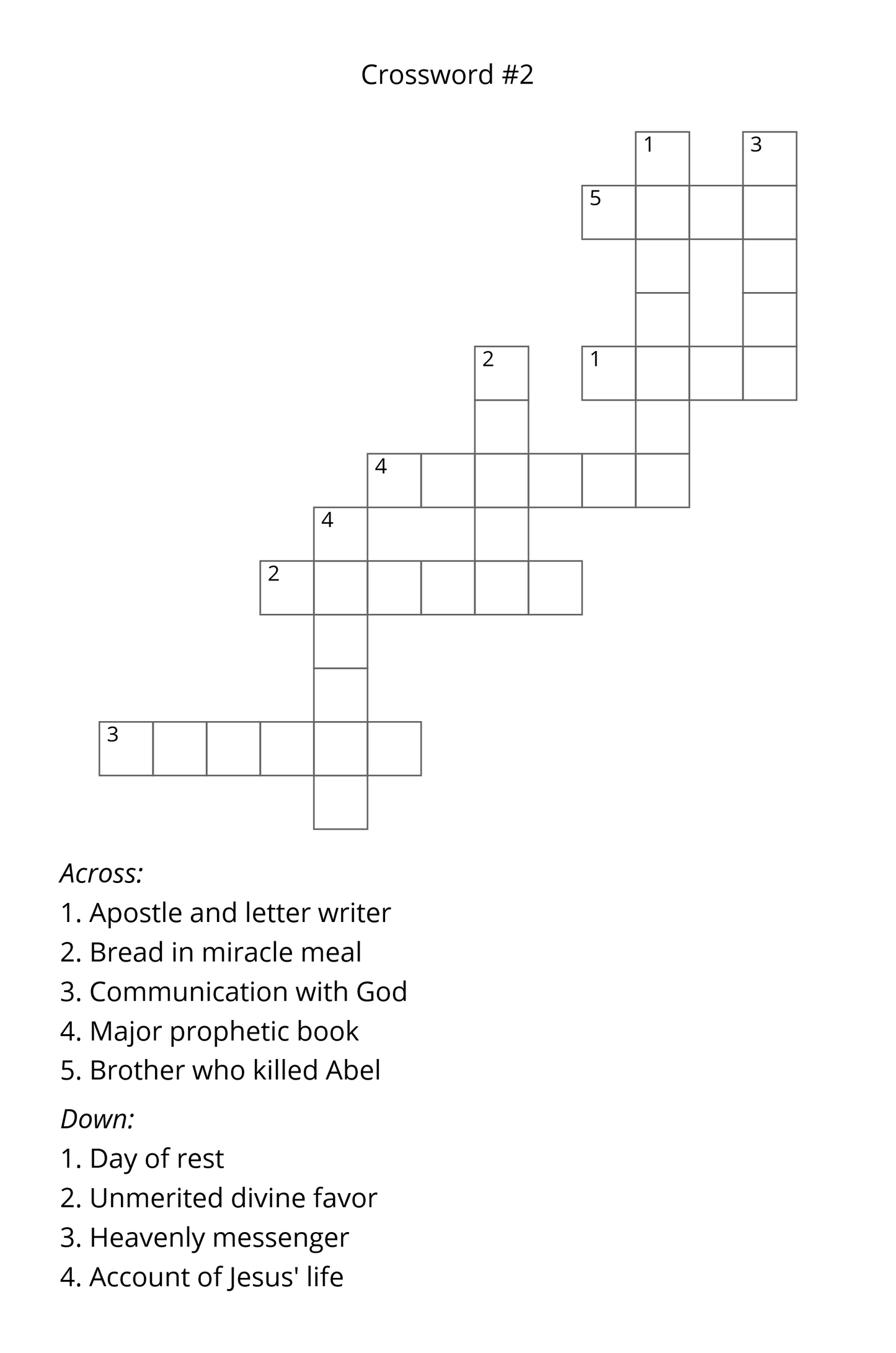 Christian Crossword Puzzles: Christian puzzles for Adults Seniors and Teens, 50 Puzzles, Easy to Read 6 x9 inches, 100 pages. Bible scripture, based ... Scripture-based puzzle book perfect anyone