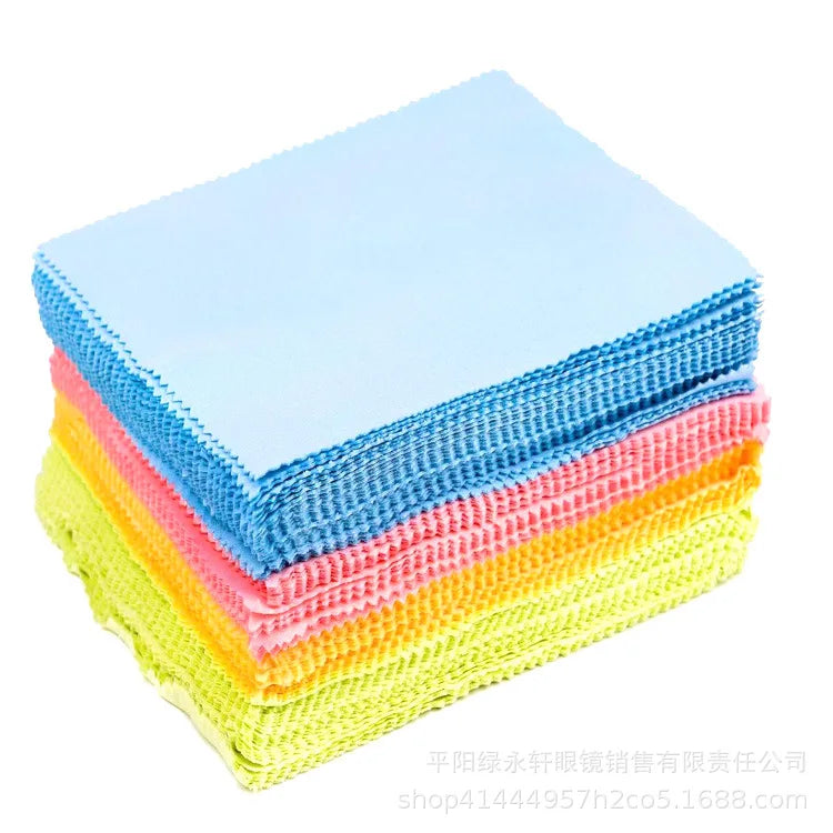 Leather Glasses Case Soft Bag Fashionable Sunglasses Single Buckle Mirror Box Sunglasses Case Factory Postage Compensation Pr