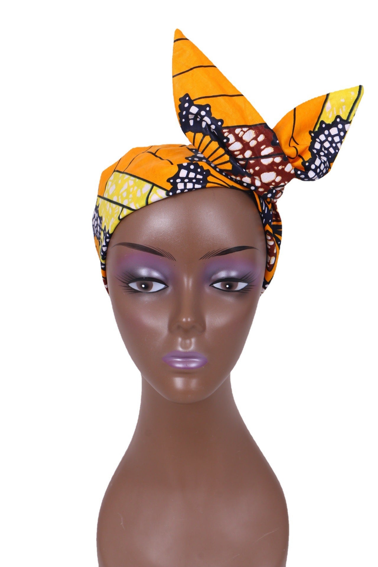European And American Women's Batik Cloth Hair Band Ankara Fabric Hair Ring