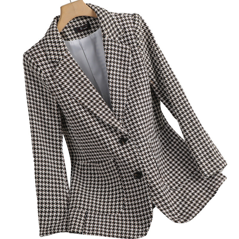 High-grade Slim Fit Temperament Wild Small Suit