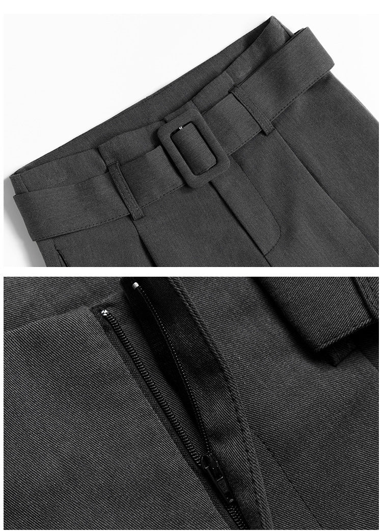 Suit Pants Loose Straight Tube Casual Slimming Pipe