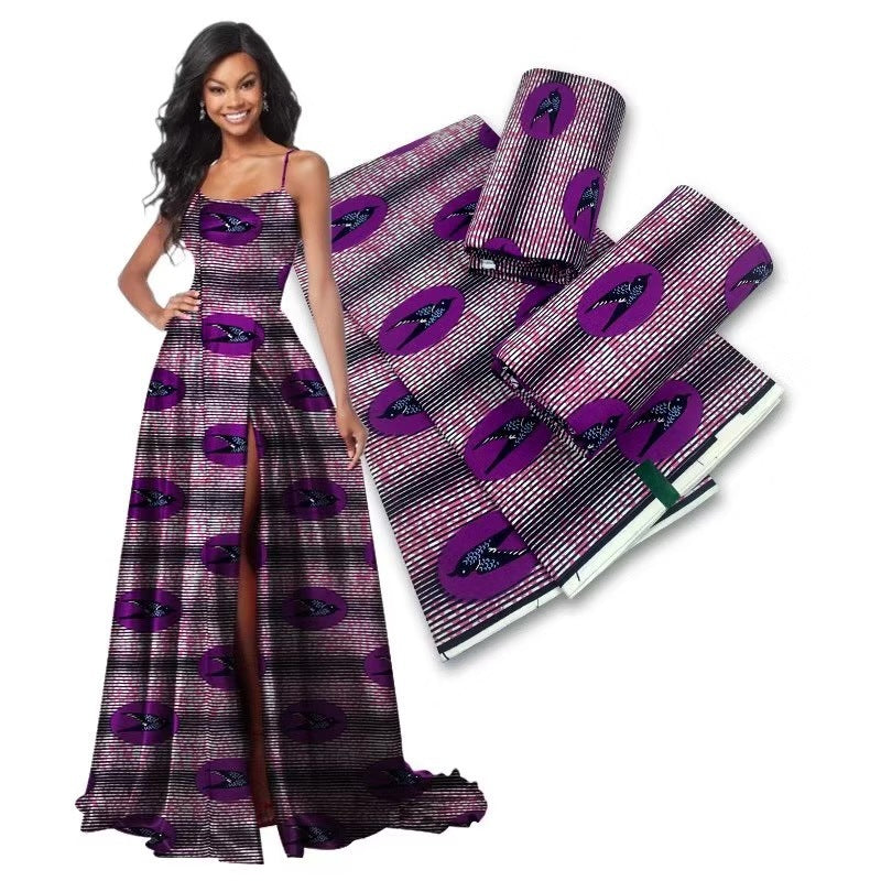 African Batik Cloth Cotton Soft