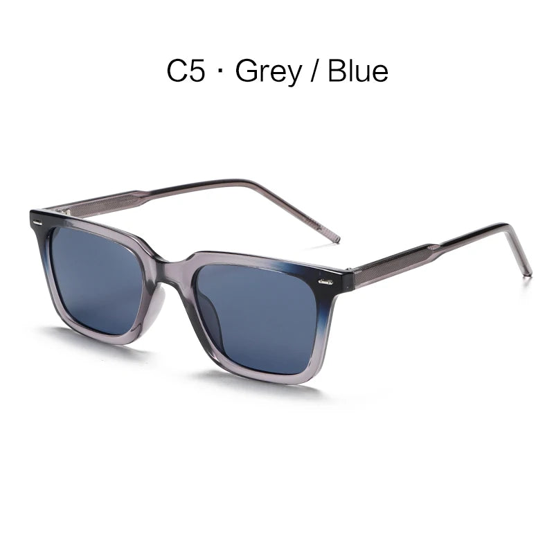 New Polarized Sunglasses Men's and Women's High-end Face Shown Small CP Insert Leg Multicolor Frame Black Green