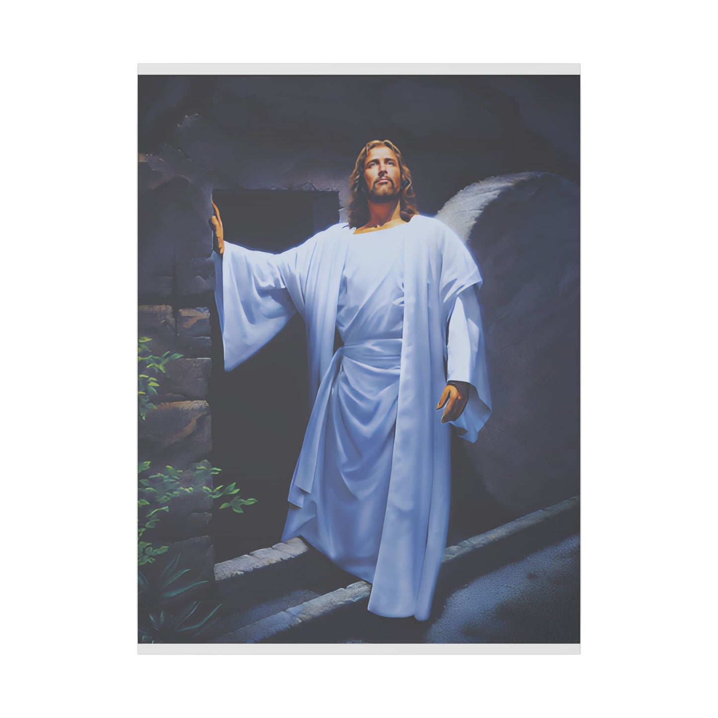 Canvas Art, Religious Home Decor, Christian Gift for Easter, Inspirational Wall Print, Spiritual Matte