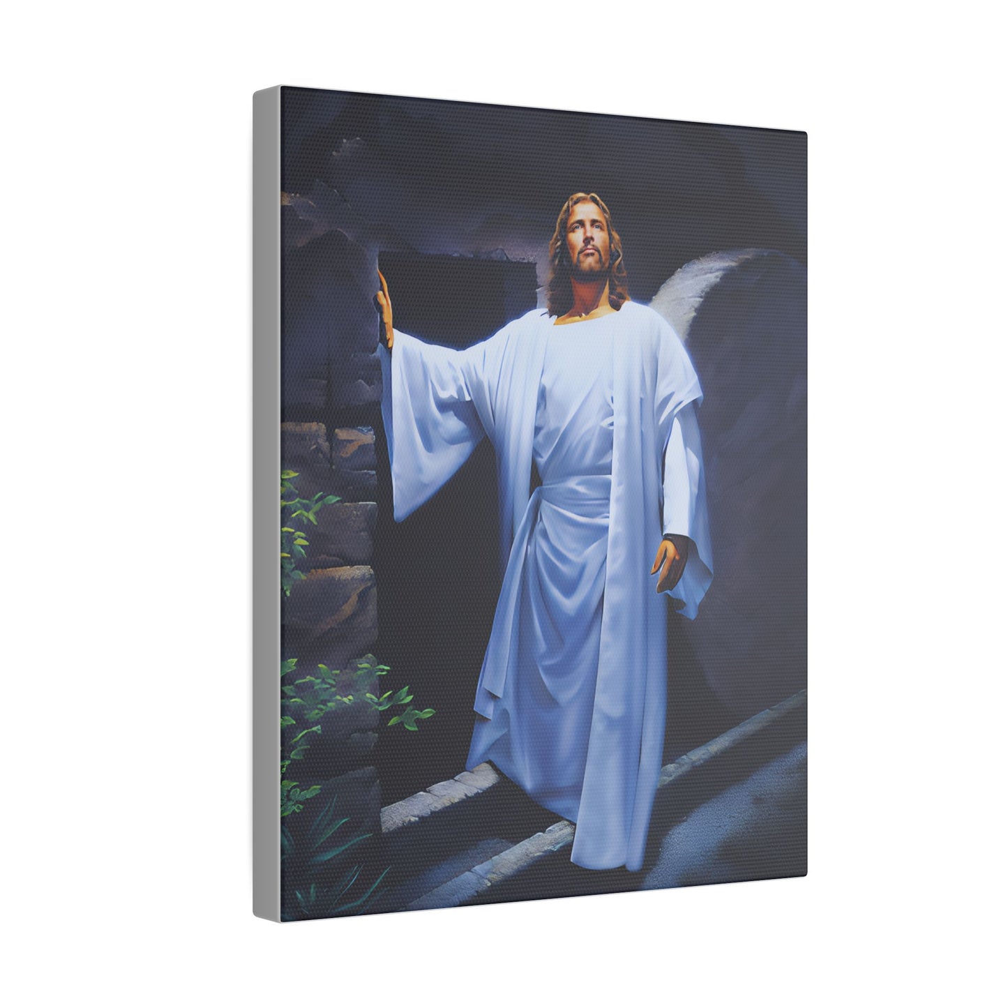 Canvas Art, Religious Home Decor, Christian Gift for Easter, Inspirational Wall Print, Spiritual Matte