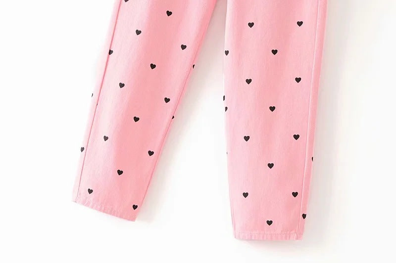 Casual Daisy print jeans
