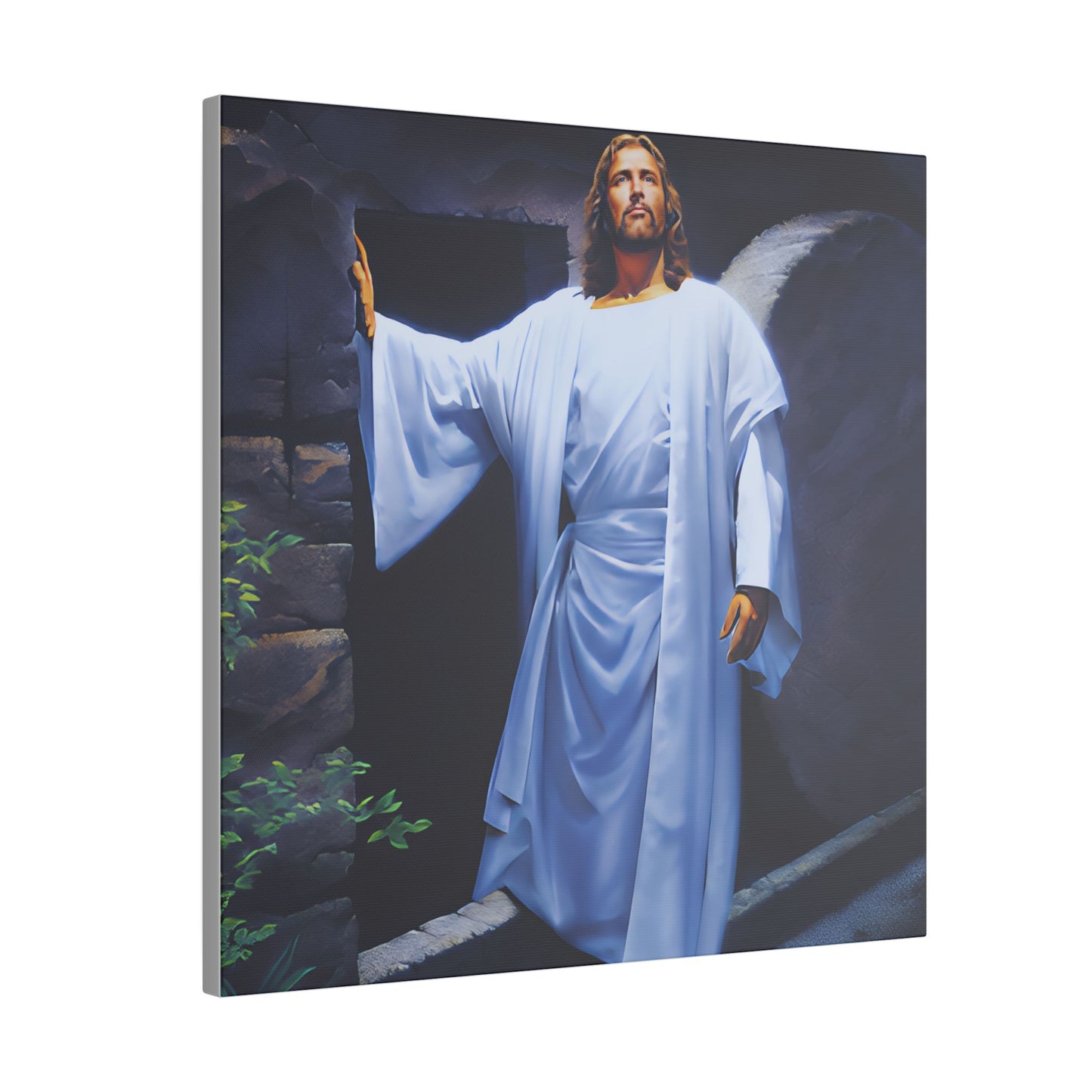 Canvas Art, Religious Home Decor, Christian Gift for Easter, Inspirational Wall Print, Spiritual Matte