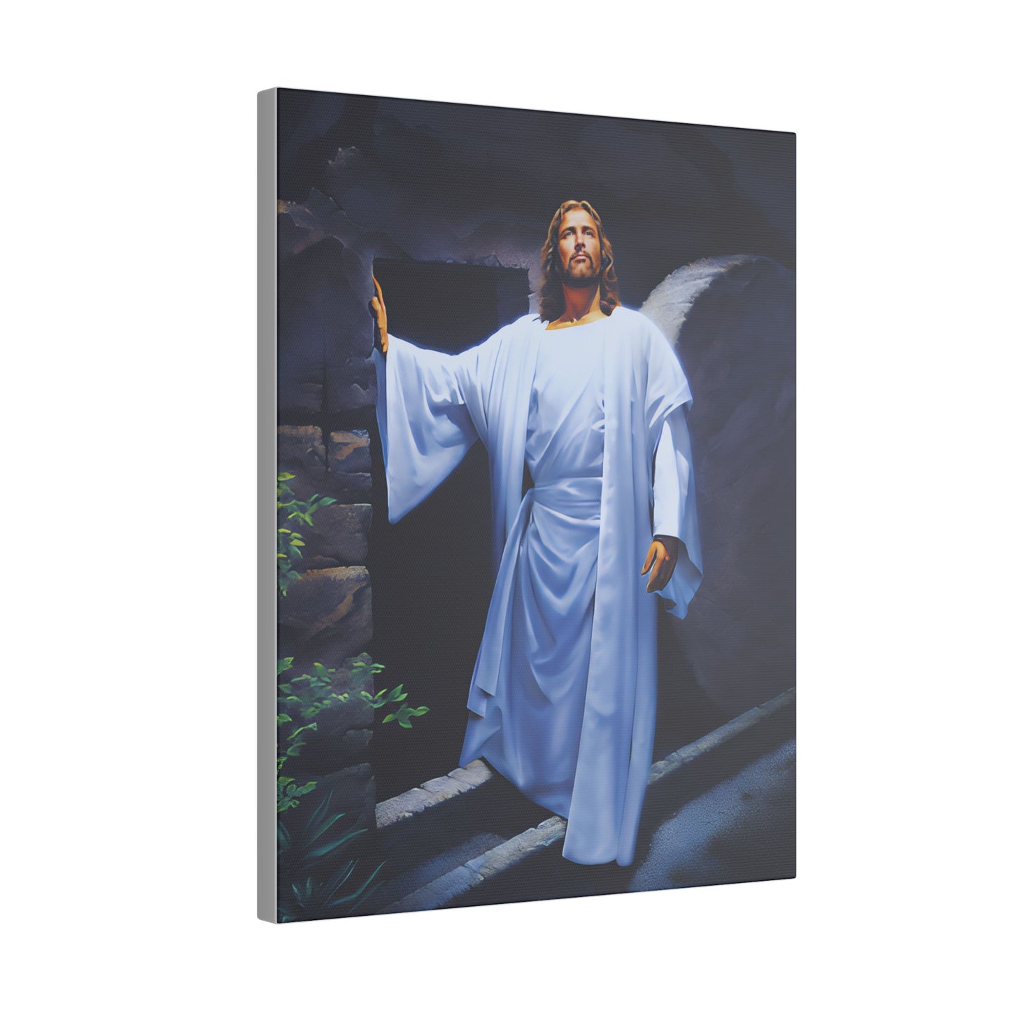 Canvas Art, Religious Home Decor, Christian Gift for Easter, Inspirational Wall Print, Spiritual Matte