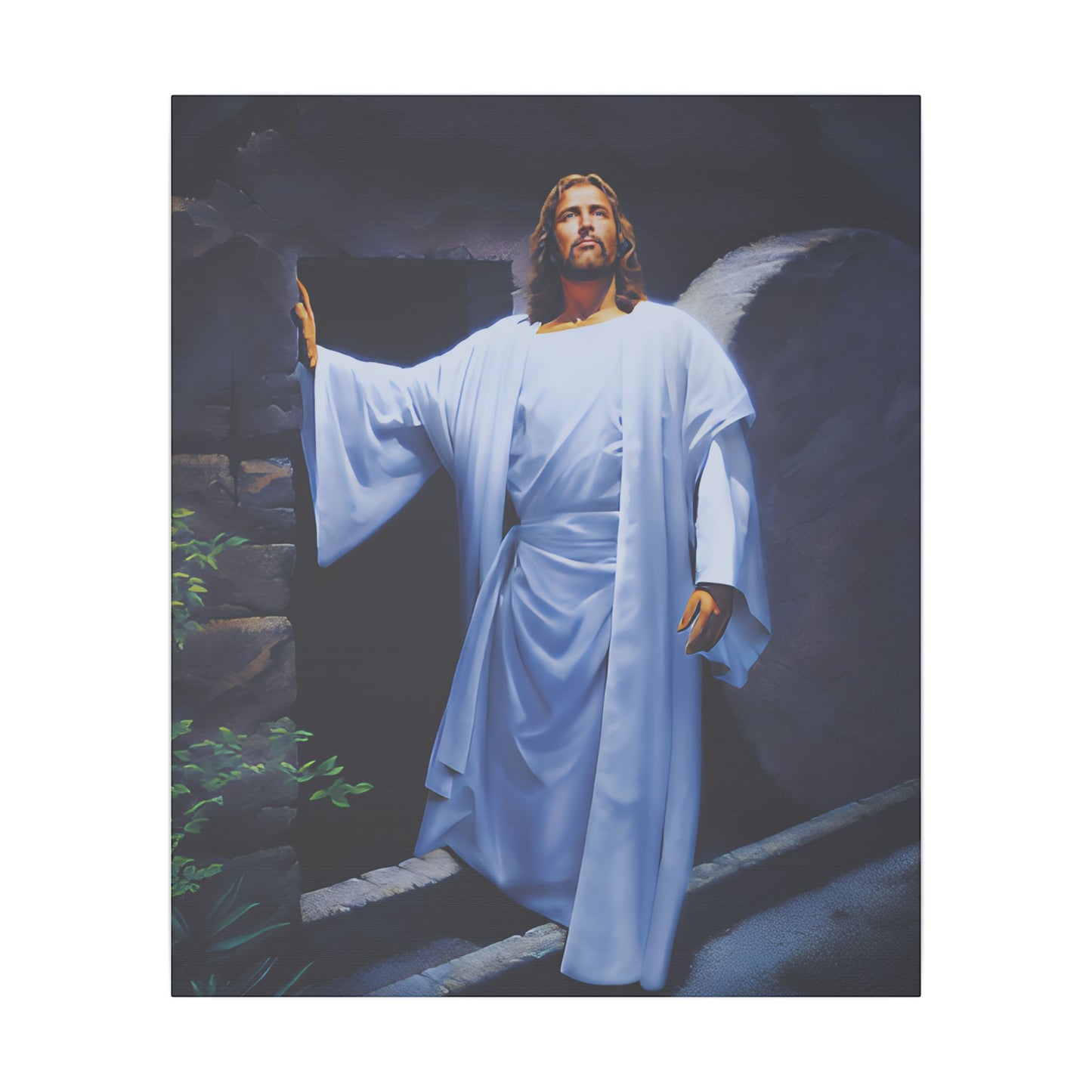 Canvas Art, Religious Home Decor, Christian Gift for Easter, Inspirational Wall Print, Spiritual Matte