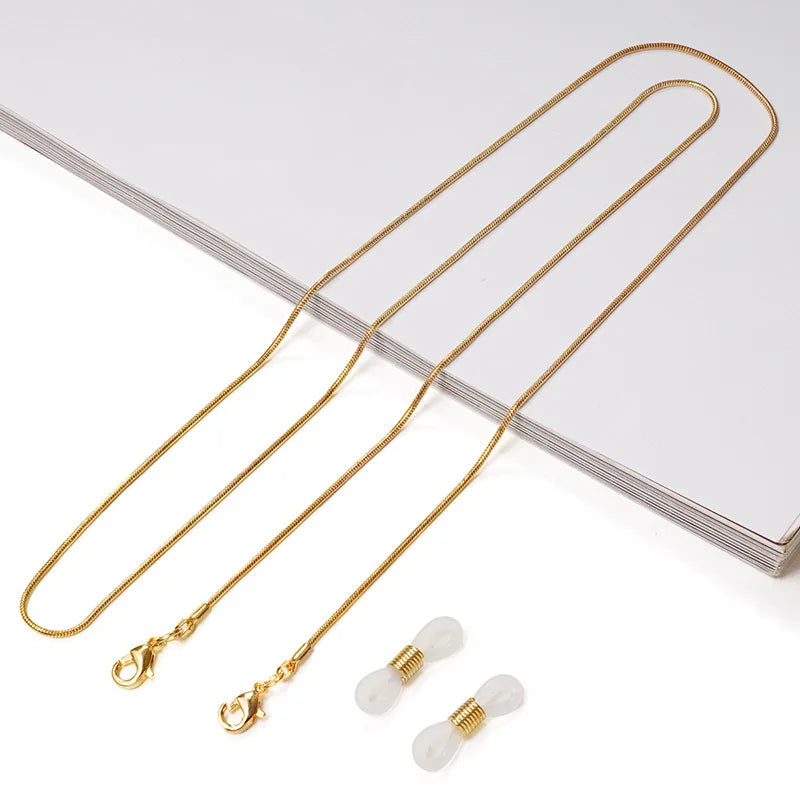 Sunglasses Masking Chains For Women Luxury Metal Chain Eyeglasses Chains Lanyard Glass New Fashion Jewelry Wholesale