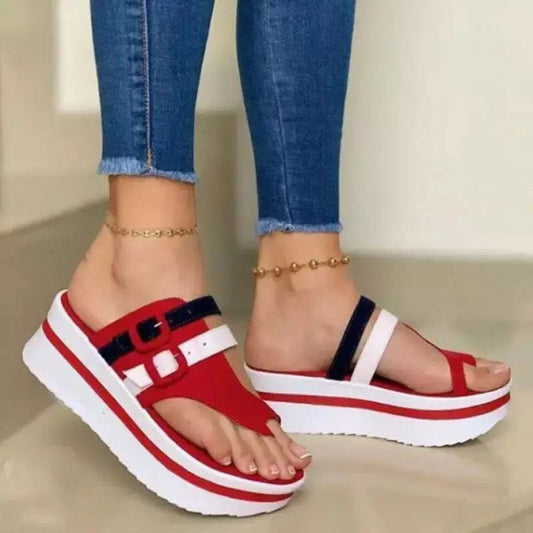 Women's Sandals Women's Wedge Heel Platform Slippers