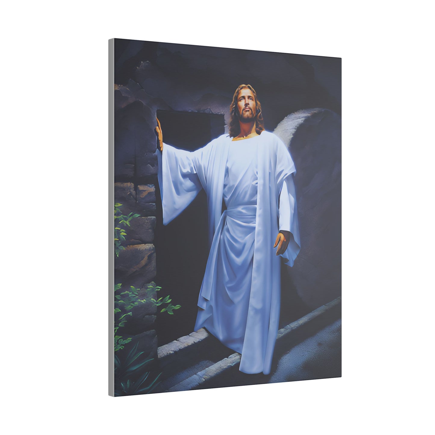 Canvas Art, Religious Home Decor, Christian Gift for Easter, Inspirational Wall Print, Spiritual Matte