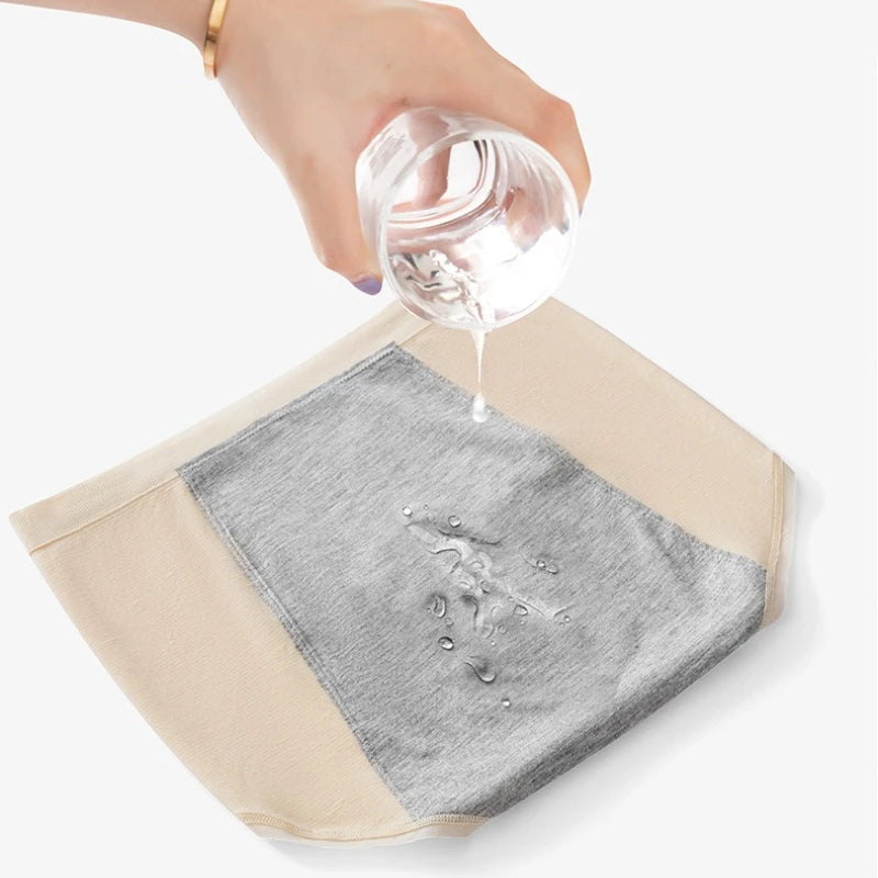 2pcs/Set Seamless Menstrual Underwear Sexy Women Period Panties Wide Leak Proof Physiological Briefs Female Waterproof Underpant