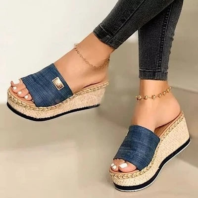 European and American new slippers sandals