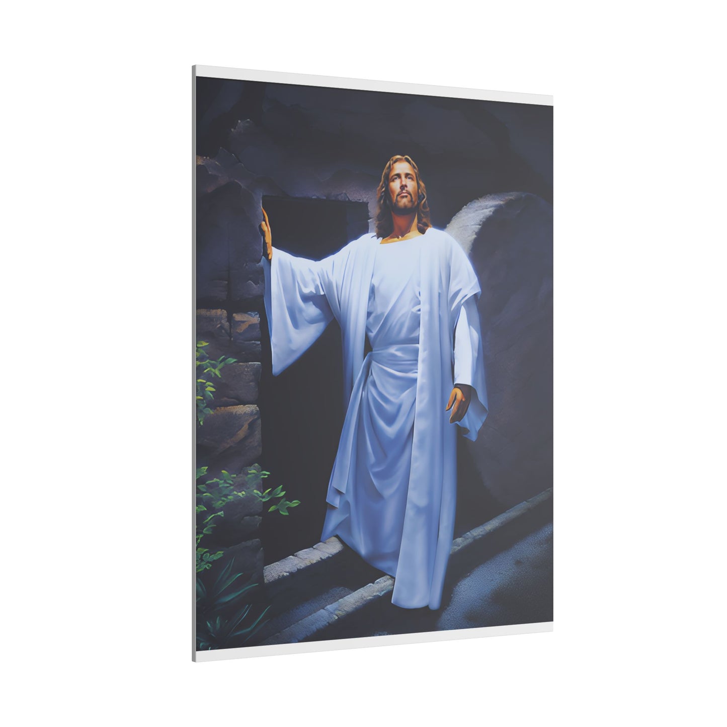 Canvas Art, Religious Home Decor, Christian Gift for Easter, Inspirational Wall Print, Spiritual Matte