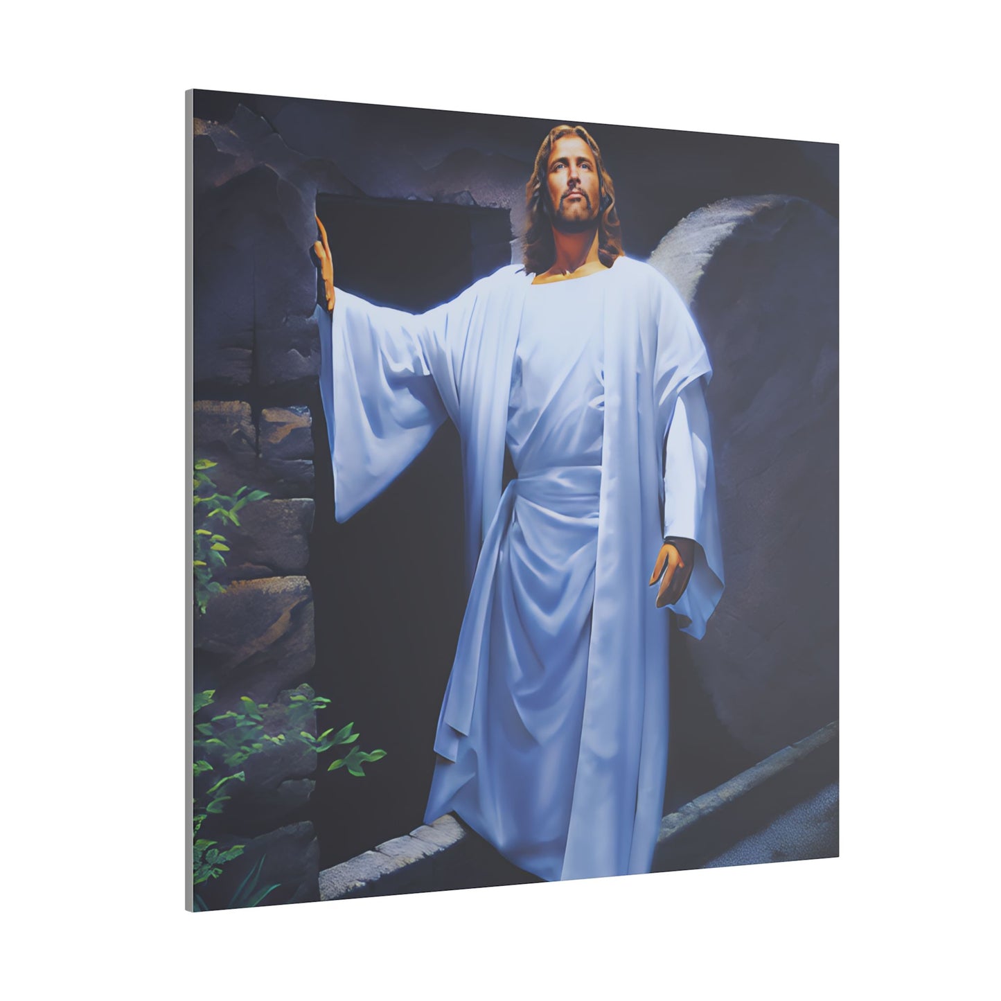 Canvas Art, Religious Home Decor, Christian Gift for Easter, Inspirational Wall Print, Spiritual Matte