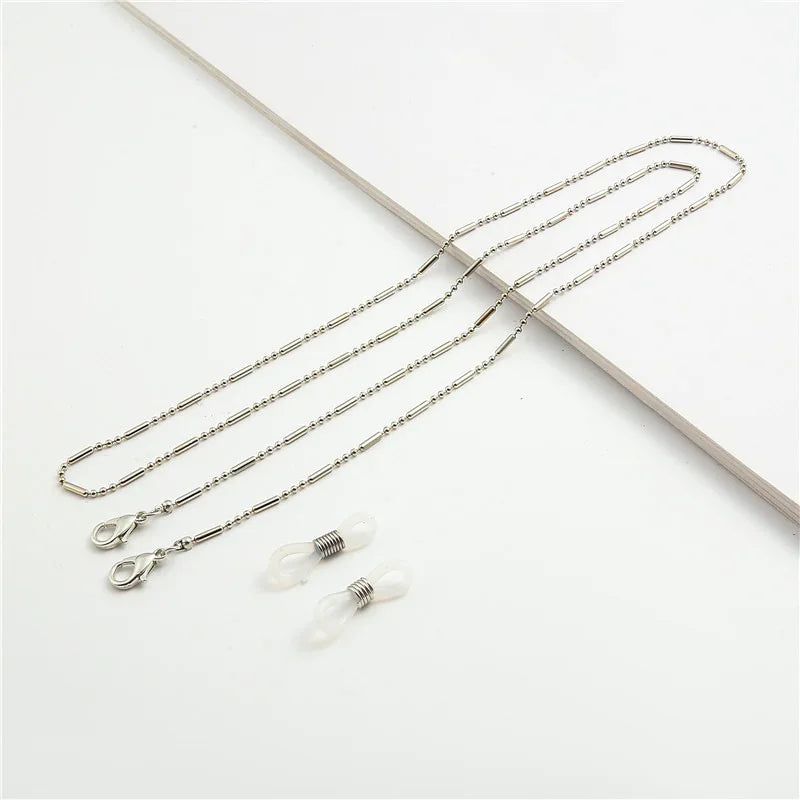 Sunglasses Masking Chains For Women Luxury Metal Chain Eyeglasses Chains Lanyard Glass New Fashion Jewelry Wholesale