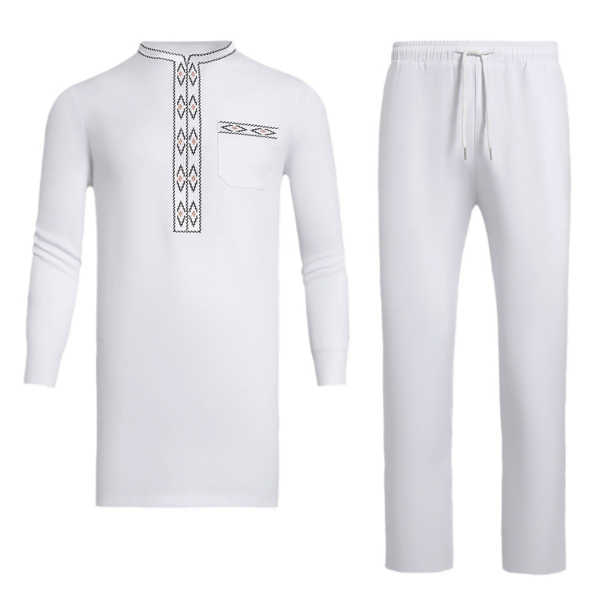 African Men's Ethnic Suit High Quality Embroidery