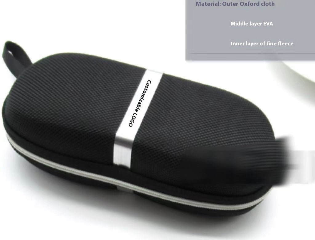 Large Sports Sunglasses Simple Zipper Creative Myopia Eye Case