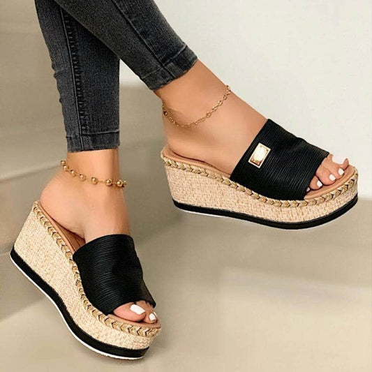 European and American new slippers sandals