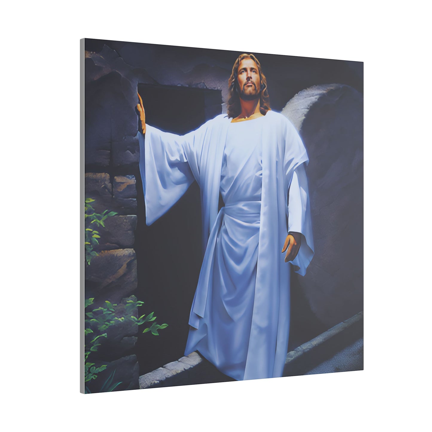 Canvas Art, Religious Home Decor, Christian Gift for Easter, Inspirational Wall Print, Spiritual Matte