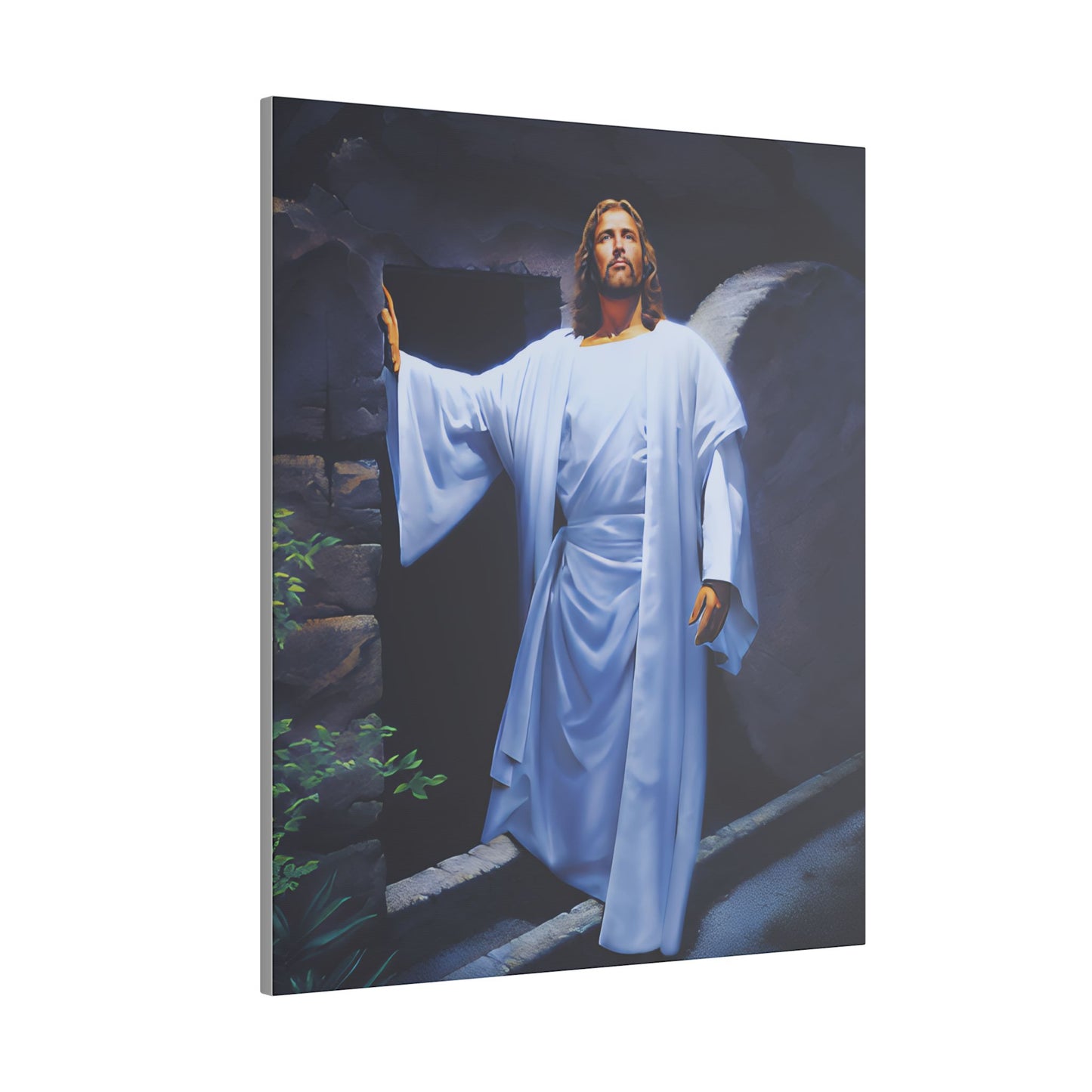 Canvas Art, Religious Home Decor, Christian Gift for Easter, Inspirational Wall Print, Spiritual Matte