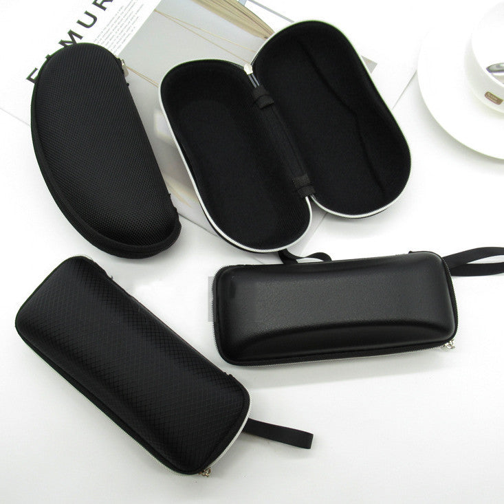 Large Sports Sunglasses Simple Zipper Creative Myopia Eye Case